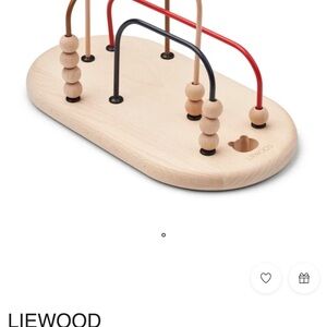 Liewood Wooden Bead Maze - Natural